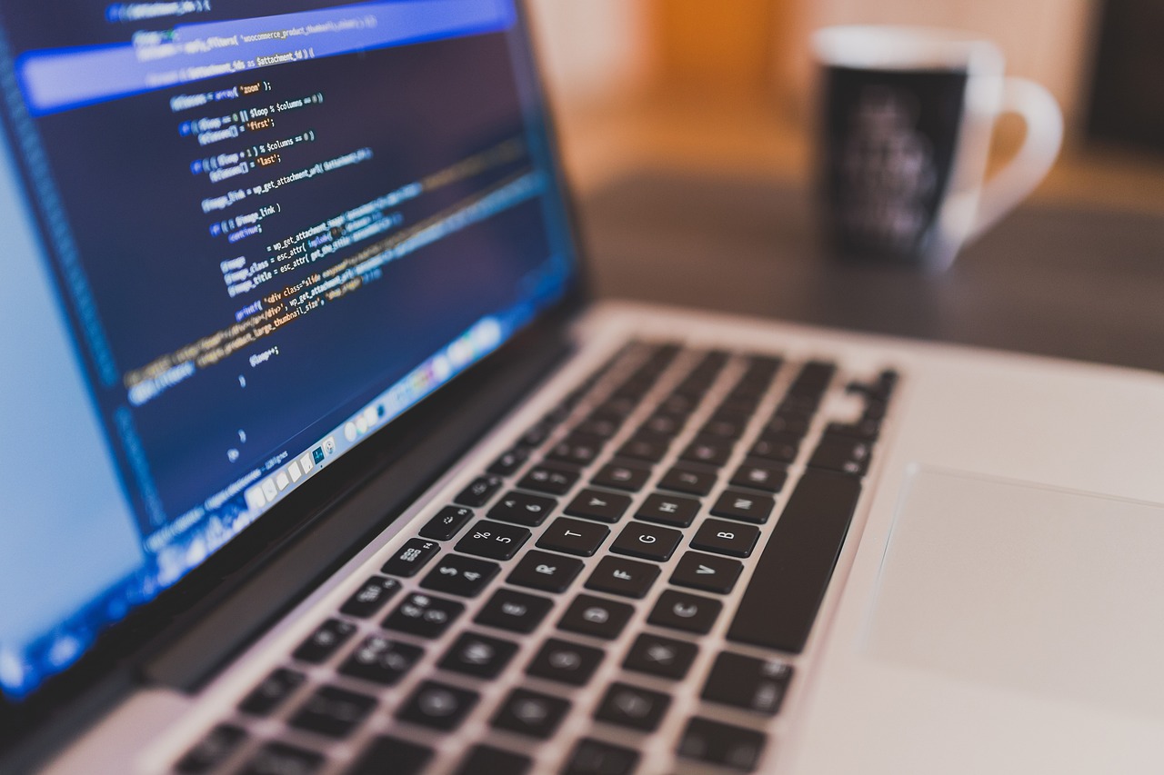 Schadenmanagement Software auf Laptop-Bildschirm im Büro